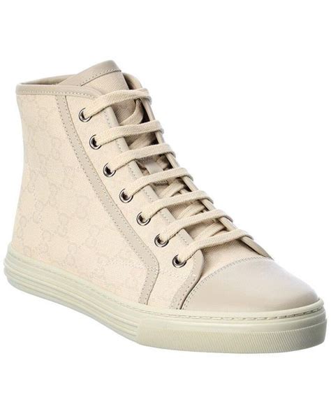 gucci high top sneakers replica|gucci canvas high top sneakers.